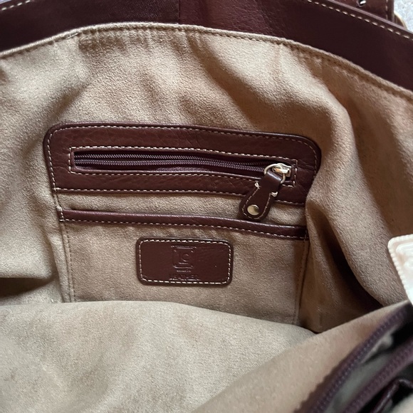 Liz Claiborne LEATHER handbag - Picture 7 of 7